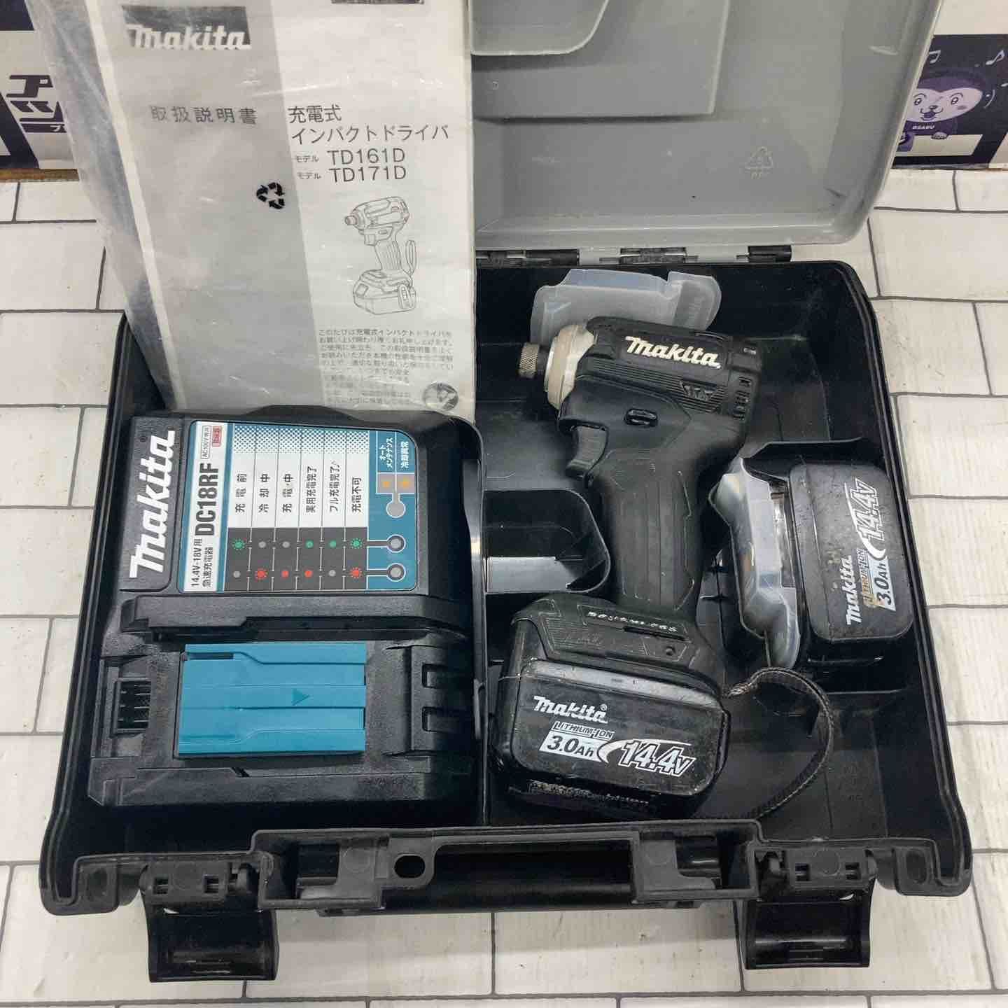 マキタ 充電式インパクトドライバ TD161DRFXB 所沢店