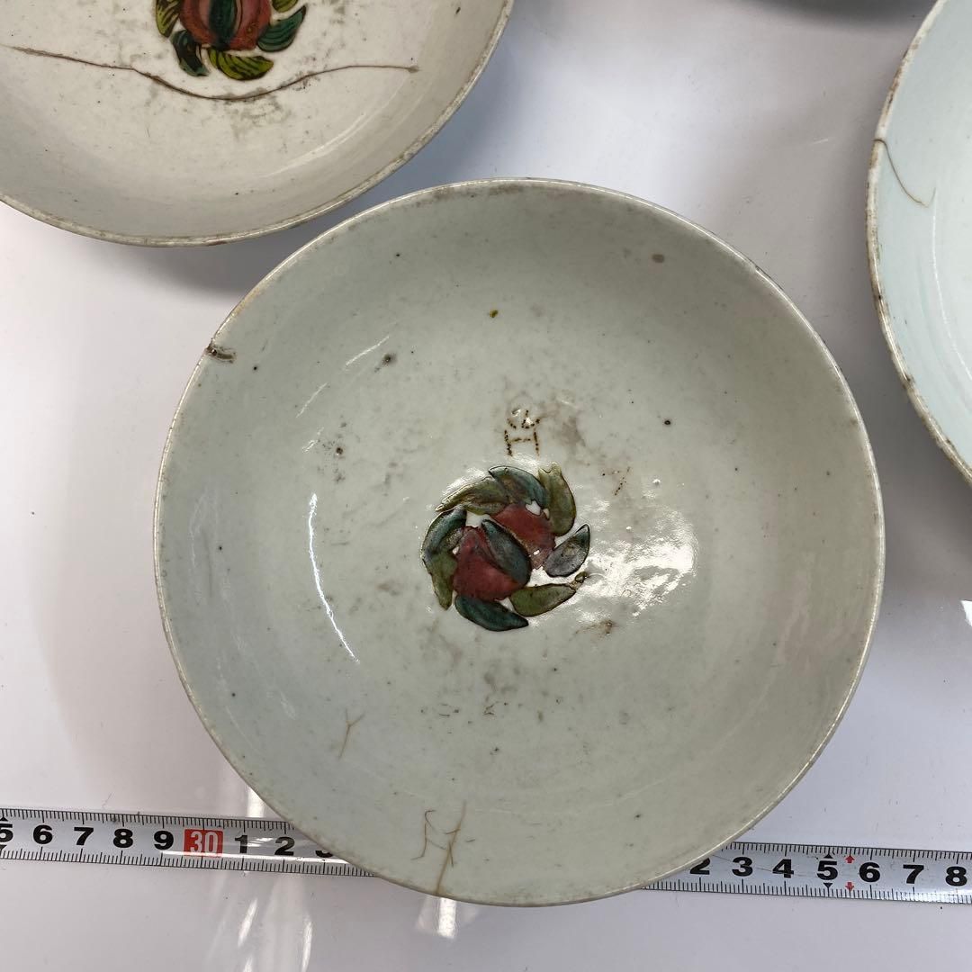 中国民国時代 粉彩鉢 6客 タサチ 東さ6-0529① - メルカリ