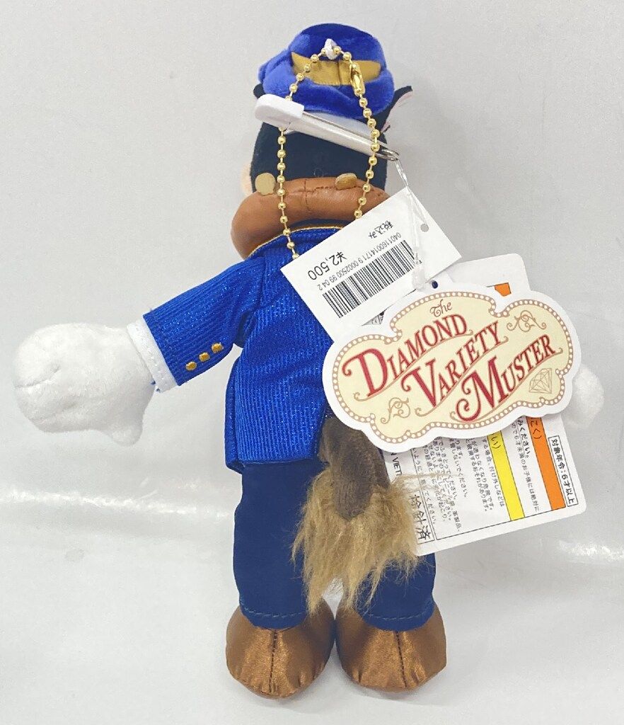 ディズニーランド バラエティーマスター ぬいぐるみバッジ 4点