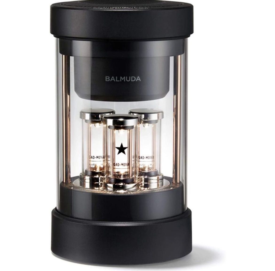 メルカリ便　バルミューダ　BALMUDA M01A-BK スピーカー バルミューダ ワイヤレススピーカー BALMUDA The Speaker M01A