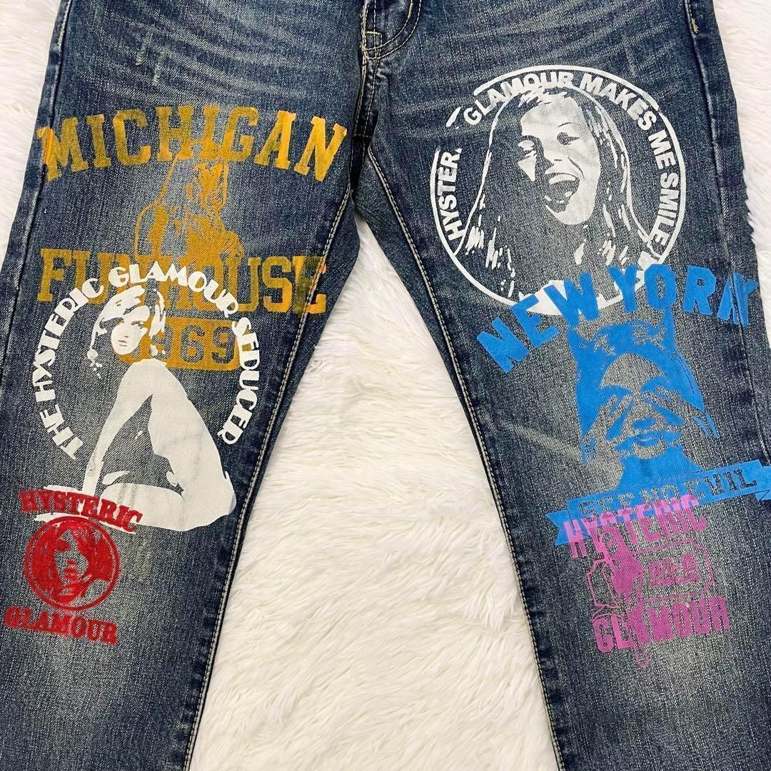 HYSTERIC GLAMOUR × 野口強　ストレートデニム　28インチ HYSTERIC GLAMOUR × 野口強ストレートデニム28インチ