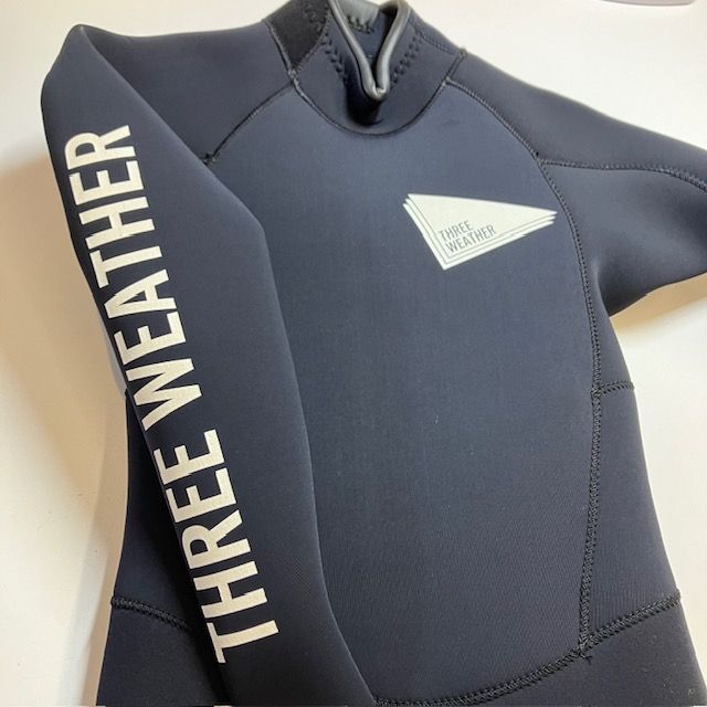 THREE WEATHER キッズ フルスーツ ブラック 120 スリーウェザー