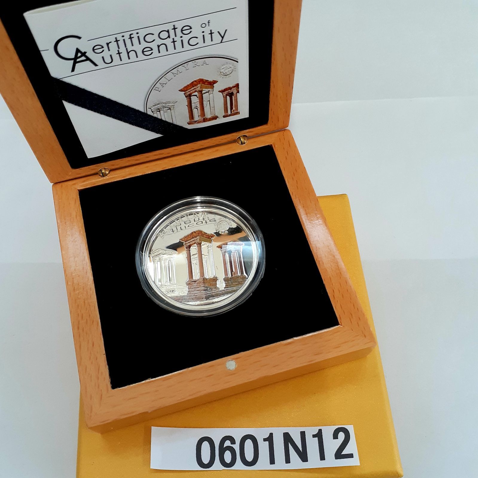 パラオ 2012年 ５ドル 銀貨 パルミラ