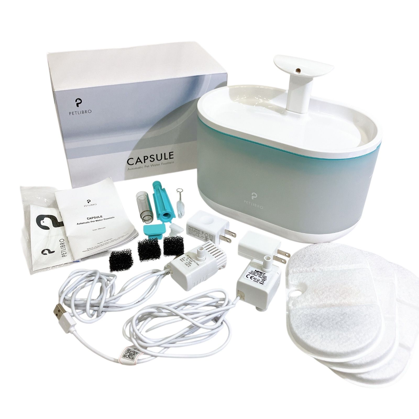 Petlibro cat water fountain PLWF002 猫 水飲み器 家電 ペット用品 自動 給水器 海外製