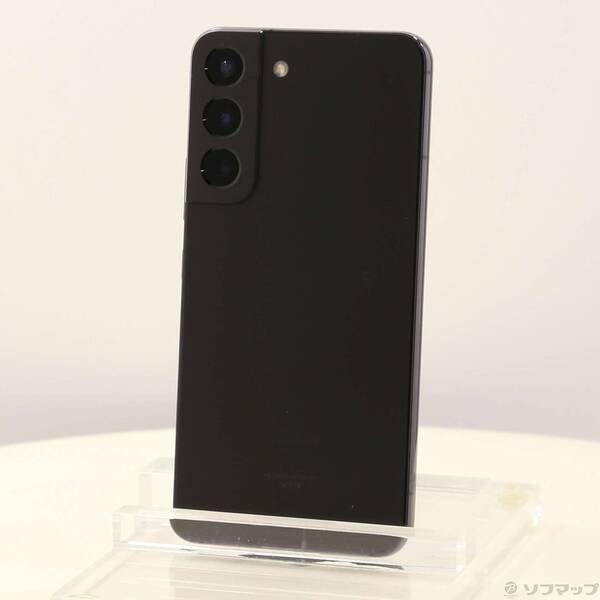 中古品〕 Galaxy S22 256GB ファントムブラック SCG13 au SIMフリー