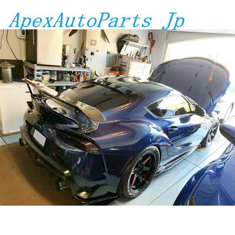 トヨタ A90 A91 GR スープラ カーボン トランクスポイラー リアウイング Voltexスタイル