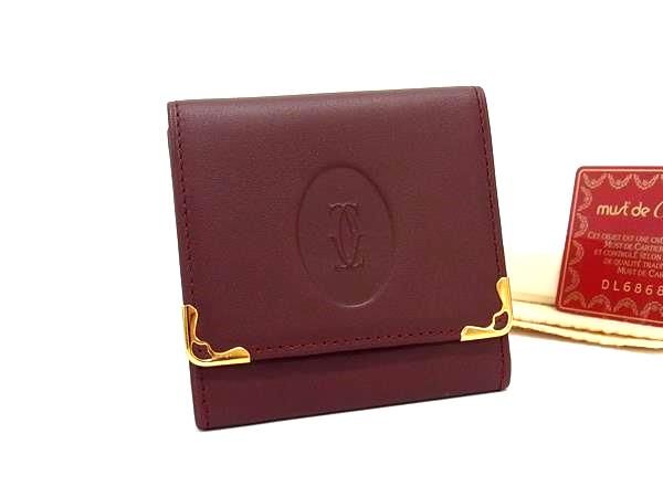 超美品　カルティエ　マストライン　コインケース　パース　ウォレット Cartier - □新品□未使用□ Cartier カルティエ マストライン