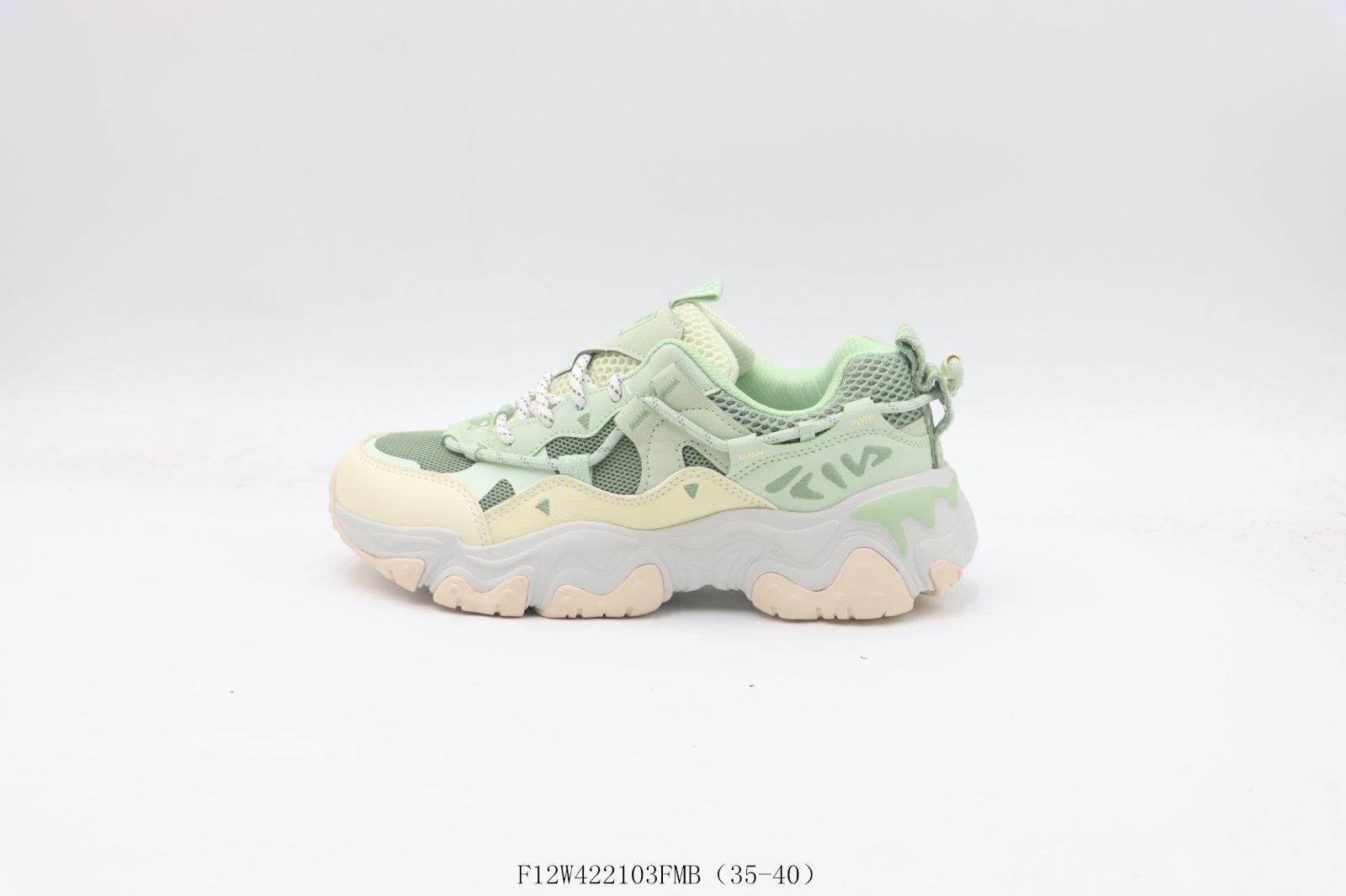 今日 Fila Clunky Sneaker グリーン F12W422103FMB Green -WTO輸入2