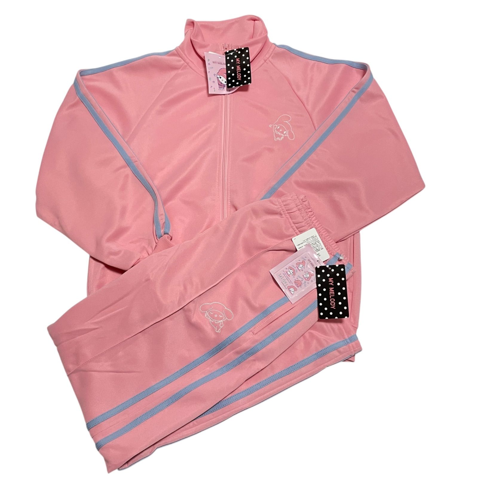 全国送料無料！ サンリオ マイメロ マイメロディー ジャージ セットアップ 上下 ピンク 多彩な品揃え。