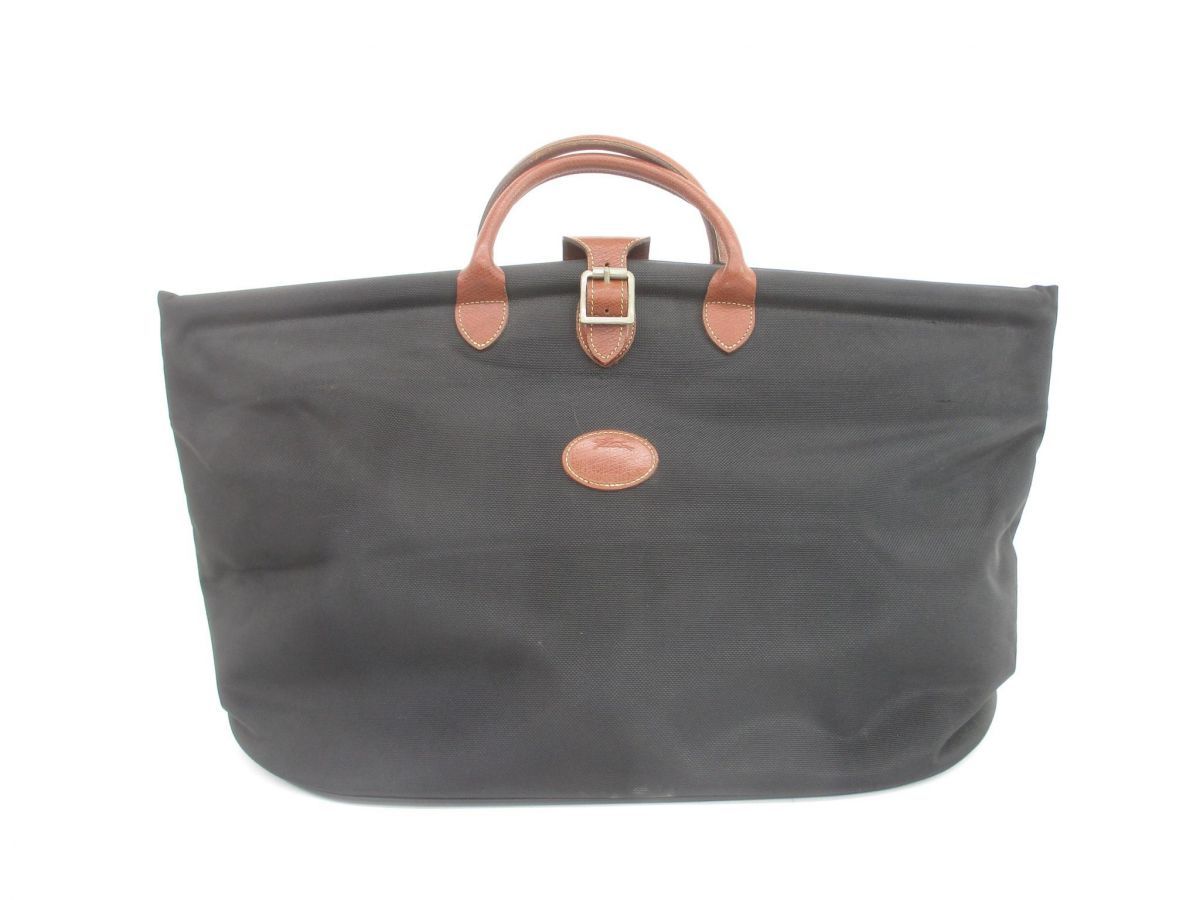優 ロンシャン LONGCHAMP ボストンバッグ ハンドバッグ 大容量 ブラック ブラウン メンズ
