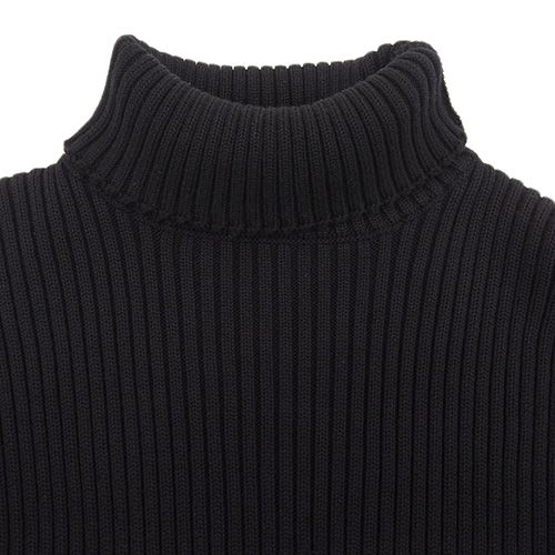 BALENCIAGA(バレンシアガ) バックロゴ タートルネックニット