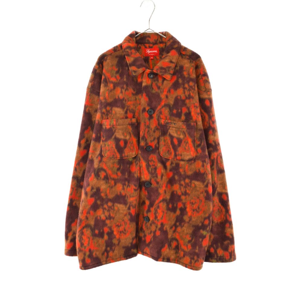 SUPREME (シュプリーム) 21AW Paisley Fleece Shirt ペイズリー