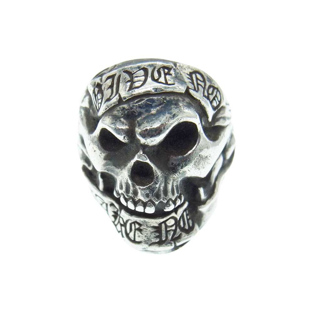 RAT RACE ラットレース リング Give No Take No Skull Ring シルバー 