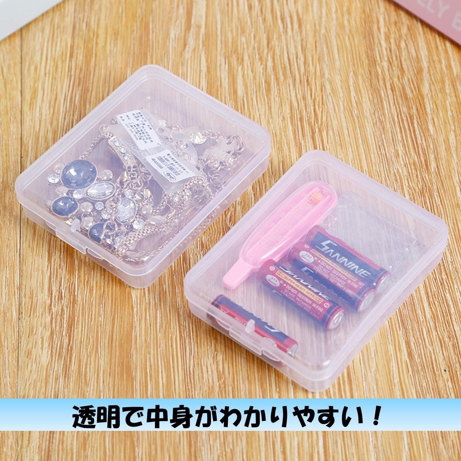 薄型 プラスチックケース 収納ケース ビーズ 収納 ケース プラスチック 小物 cm 2.8X11X9 24個 プラケース 小物ケース EXDUCT  - メルカリ