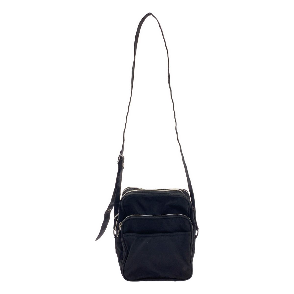 BLACK COMME des GARCONS | ブラックコムデギャルソン | ナイロン ショルダーバッグ ポシェット | ブラック | レディース