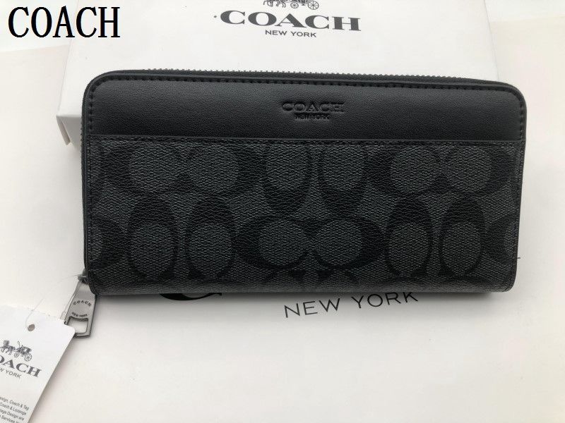 コーチ COACH 長財布 財布 シグネチャー アコーディオンラウンドジップウォレット新品 未使用 贈り物 F58112 a292  xj0001