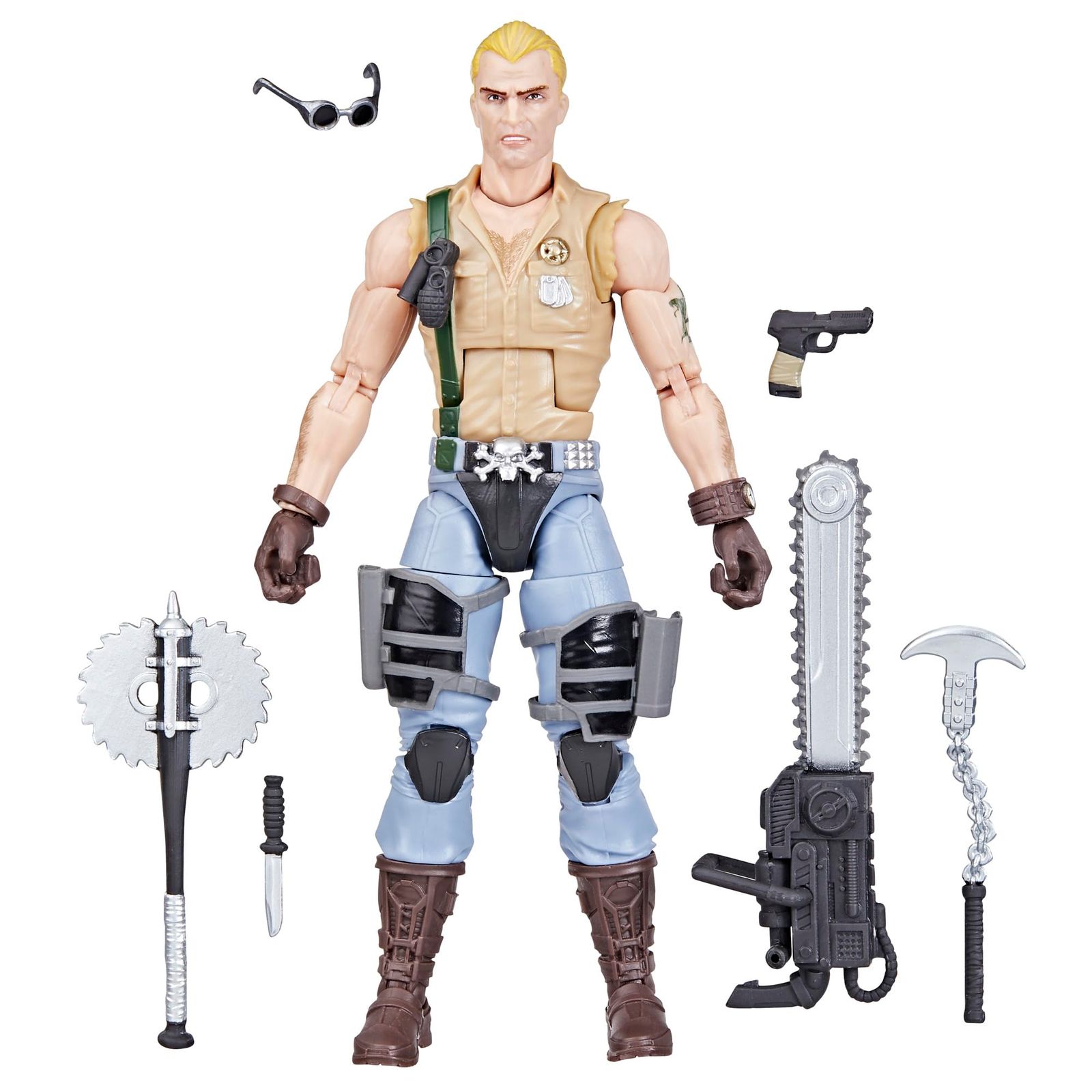 G.I. Joe クラシファイドシリーズ ドレッドノック ブザー コレクション用アクションフィギュア 106 6インチ アクションフィギュア 男の子u0026女の子向け アクセサリー6個付き