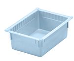 【新品・3営業日で発送】アズワン アルティア ハ－フトレ－ ライトブル－ 300×400×160 mmNCNL1418498-5866-14