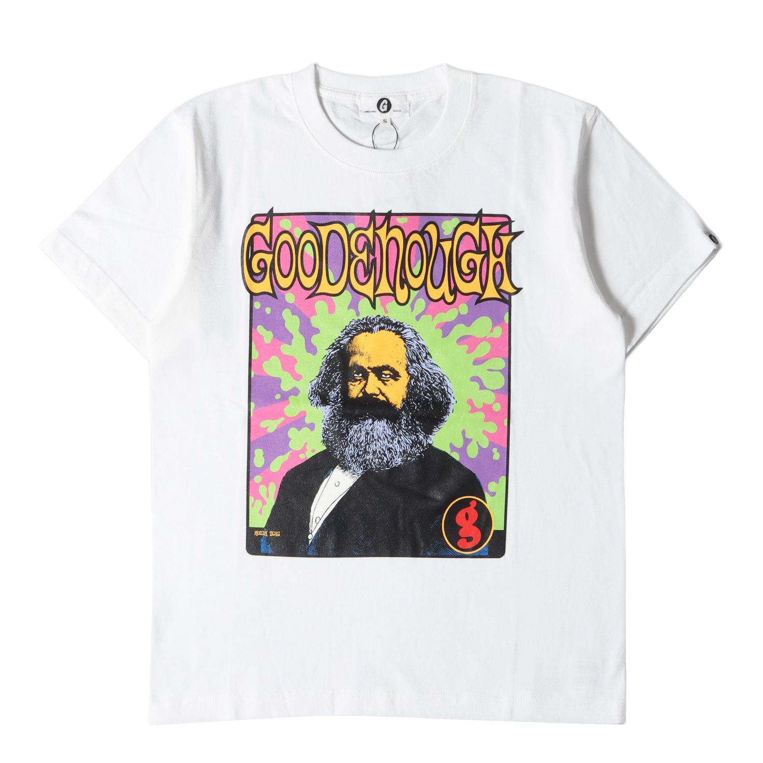 新品 GOOD ENOUGH グッドイナフ Tシャツ サイズ:S 17SS KOZIK マルクス