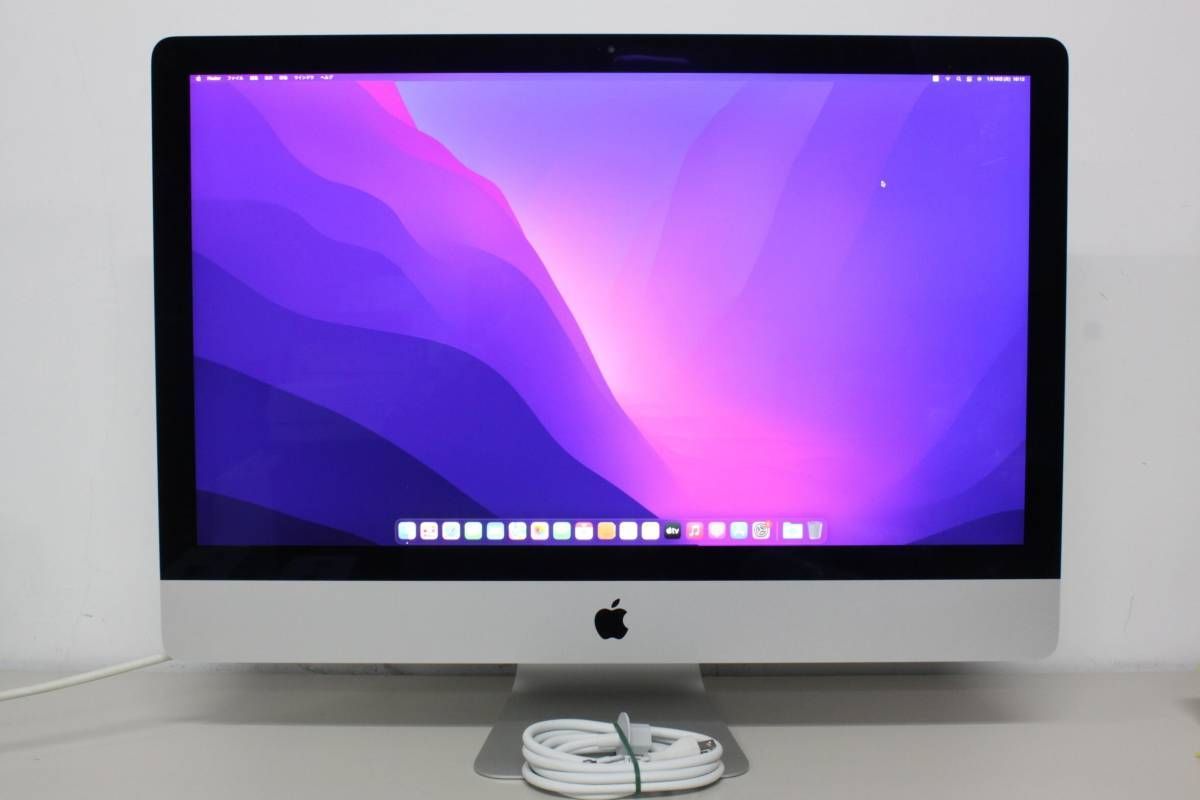 iMac（Retina 5K,27-inch,Late 2015）3.2GHz Core i5〈MK472J/A