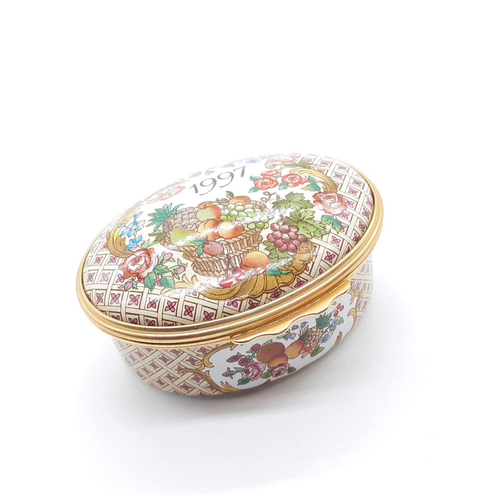 HALCYON DAYS ハルシオンデイズ イギリス 小物入れ 1997 フルーツ