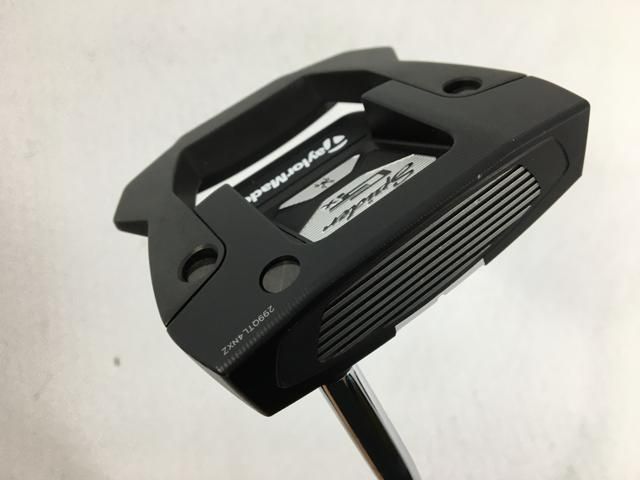 【ゴルフクラブ】テーラーメイド スパイダー GTx  ブラック シングルベント パター 2023 KBS 120 CHROME STEPPED スチール パター【14日間返品OK】
