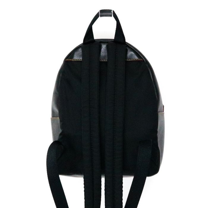 コーチ COACH ミニチャーリー バックパック グラブタンレザー ディズニーコラボ F59837 リュック バッグ Disney Mickey ディズニー ミッキー レディース メンズ ブラック 中古 mbe17003 コーチ COACH ミニチャーリー バックパック グラブタンレザー