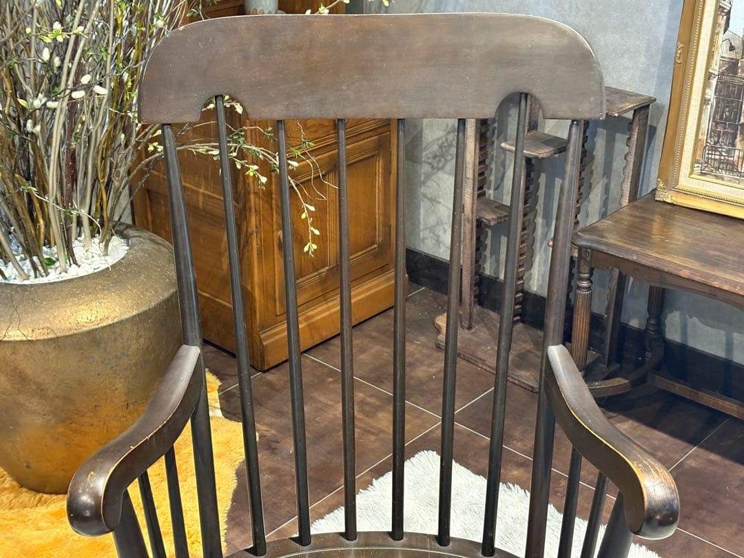 飛騨産業 キツツキマーク ロッキングチェア ダイニングチェア