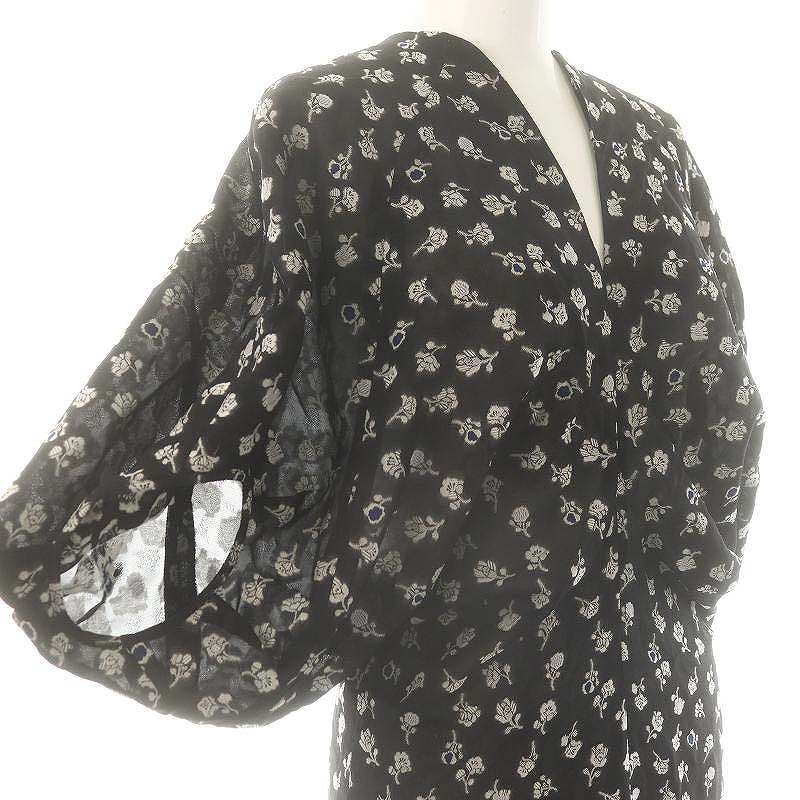 マメクロゴウチ Mame Kurogouchi 25SS Floral Jacquard Volume