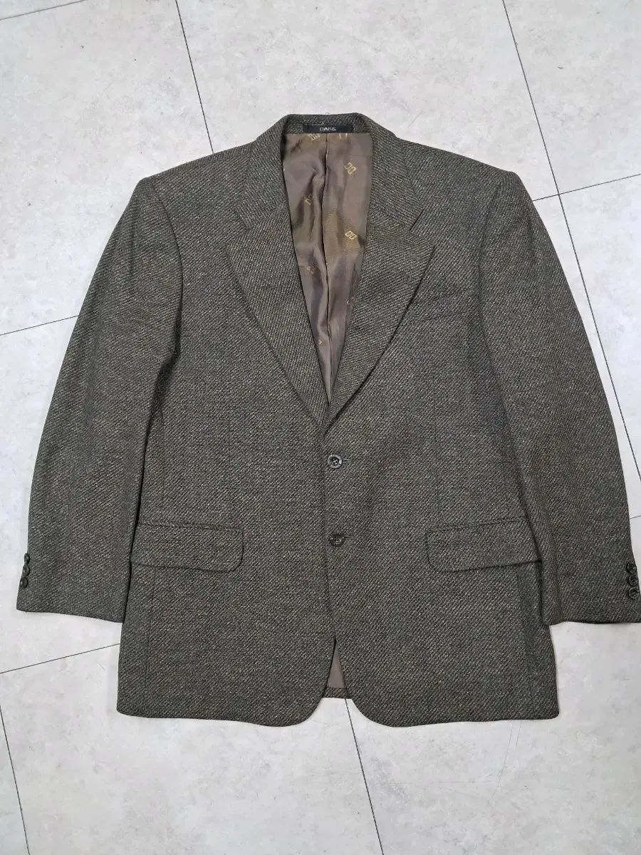 DAKS(ダックス) ラムウールジャケット ヘリンボーン