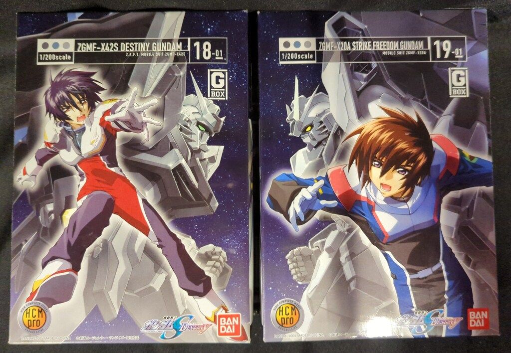 バンダイ HCM Pro G-BOX 機動戦士ガンダムSEED DESTINY ガンダムSEED DESTINY ディアクティブボックス 18-01/19