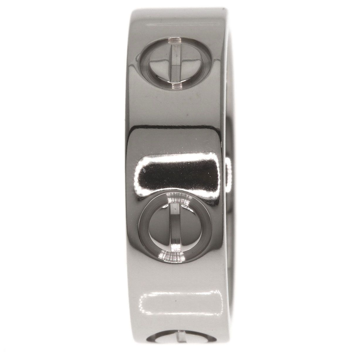 CARTIER カルティエ ラブリング 50 リング 指輪 K18WG レディース FORTGASGNV_COM_BR