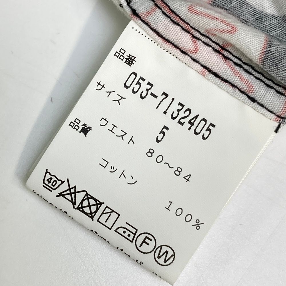 サイズ：5 PEARLY GATES パーリーゲイツ ハーフパンツ いちご 総