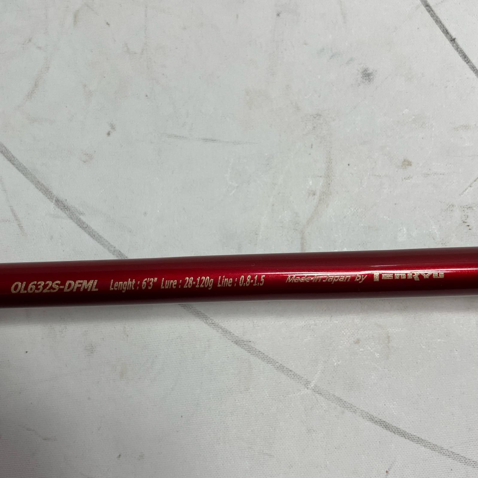  TENRYU CO. 天龍 ロッド オフショアロッド オフショアライト デルソル フレックスティップ OL 632 S-DFML オフショアロッド ロッド