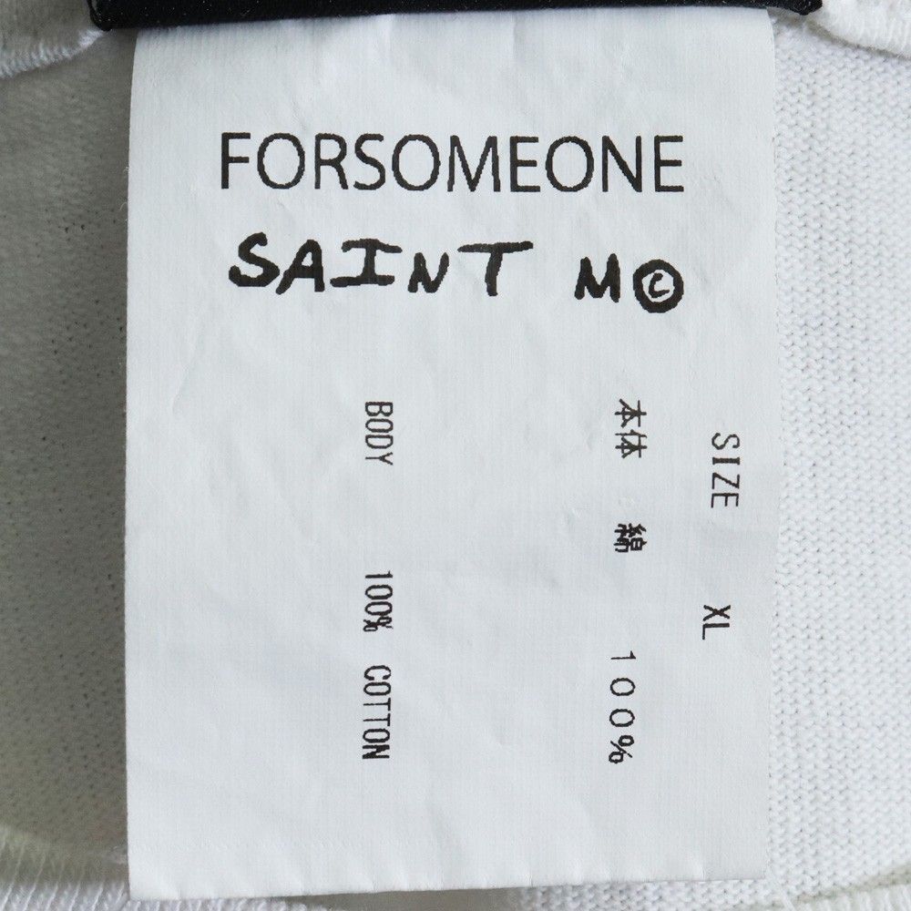 SAINT MICHAEL × FORSOMEONE FS_SS T-SHIRT XLサイズ