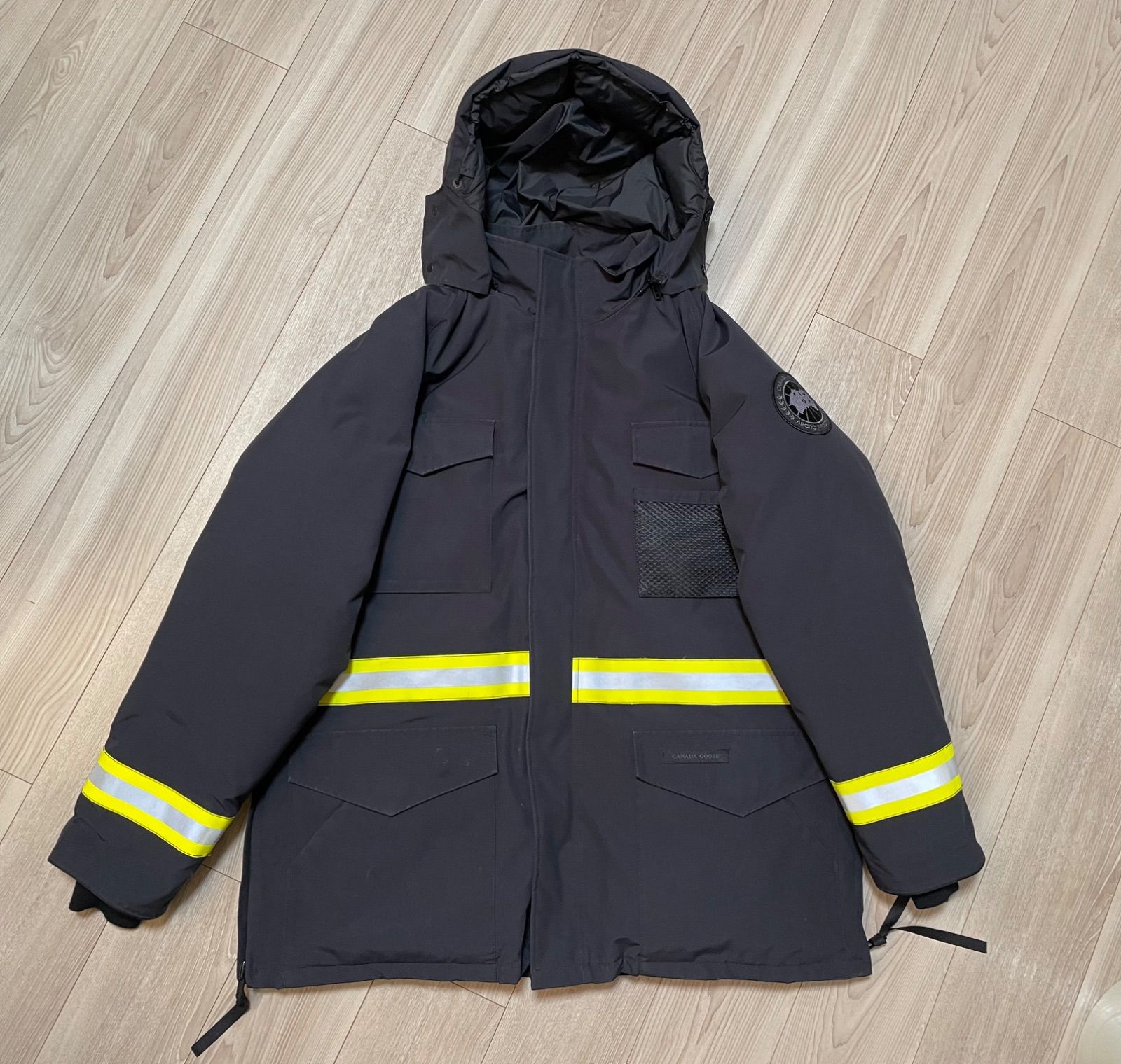 CANADA GOOSE × COMME des GARCONS JUNYA WATANABE MAN ジュンヤワタナベ コムデギャルソン カナダグース XL リフレクターダウンジャケット WB-J403 激
