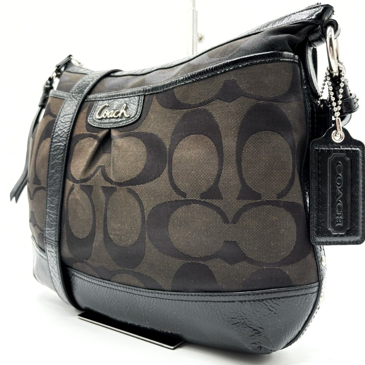 ✨良品✨ COACH コーチ ショルダーバッグ ハンドバッグ シグネチャー 