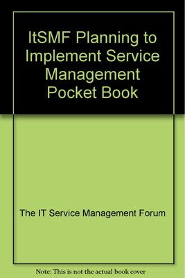 USED【】itSMF Planning to Implement Service Management Pocket Book [Paperback] itSMF - The IT Service Management Forum