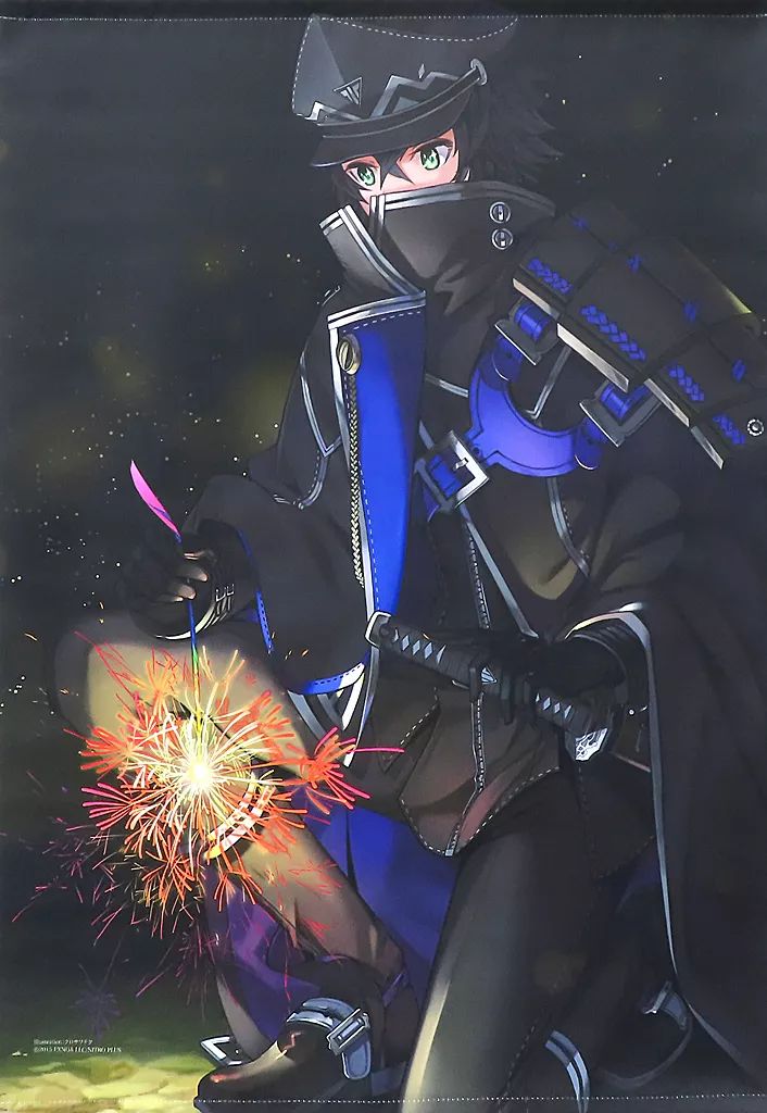 中古】タペストリー 049.水心子正秀 六周年記念祝画 タペストリー 