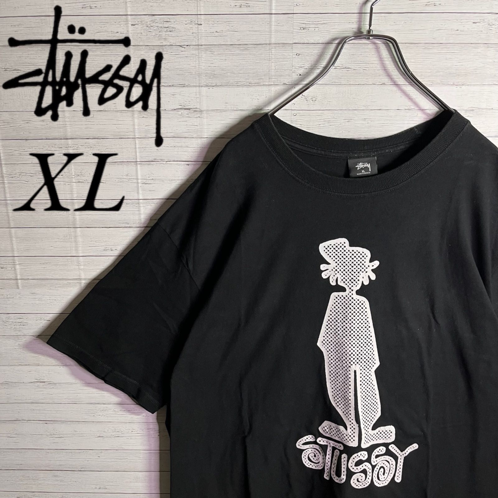 新作入荷-超特価 a40[希少XLサイズ]ステューシー♤ビックロゴ Tシャツ