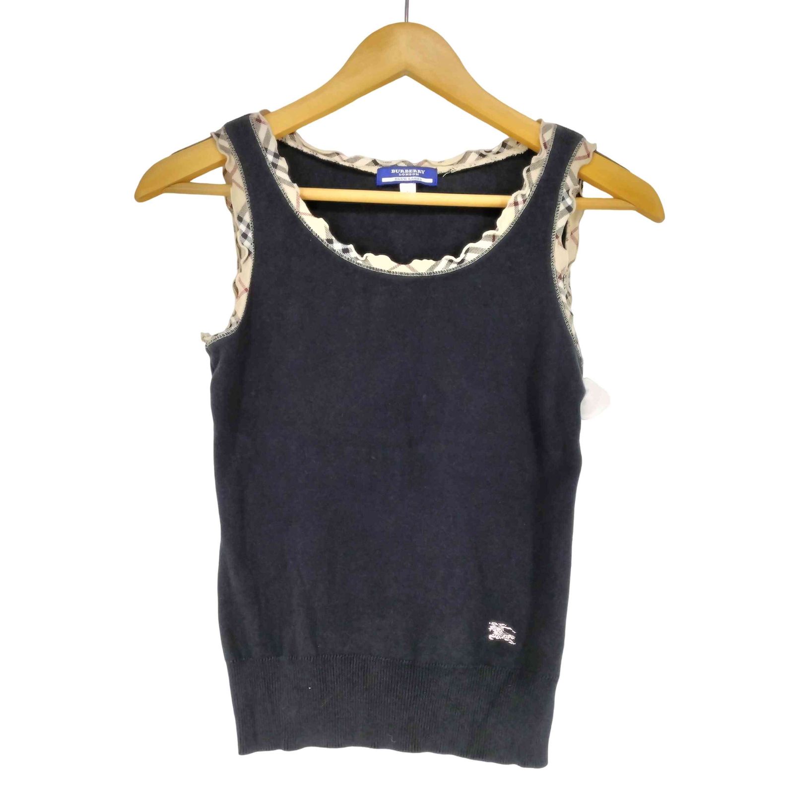 BURBERRY BLUE LABEL タンクトップ 38 Burberry ブルーレーベル タンク