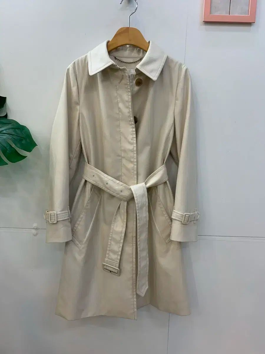 コーチ ベルト付き ハーフ トレンチコート 55