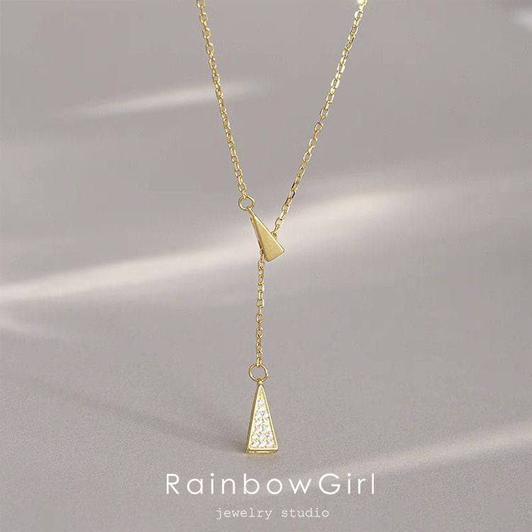 三角 プラチナ仕上げ