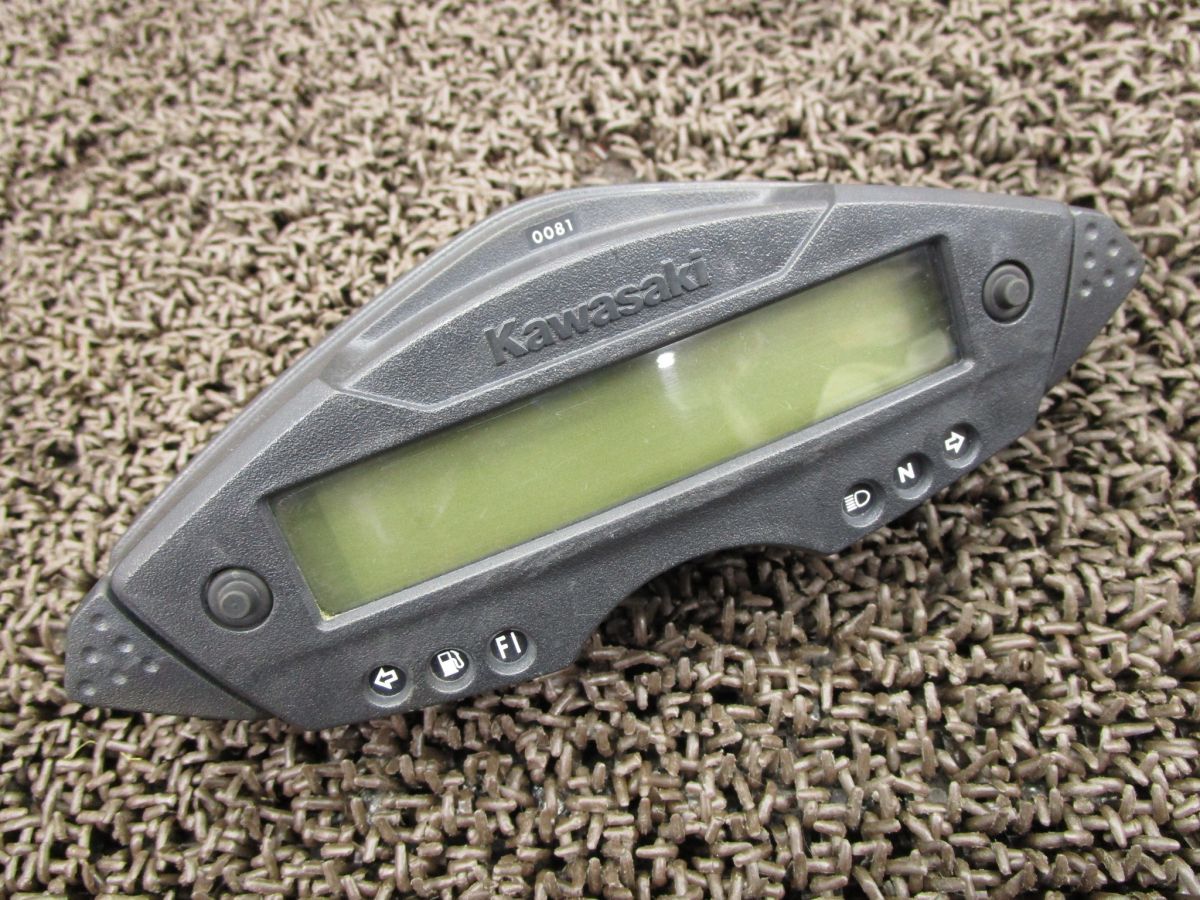 Dトラッカー125 デジタルメーター スピード タコ ●Z651 LX125D カワサキ LX125CE D-TRACKER 動画有 FI インジェクション