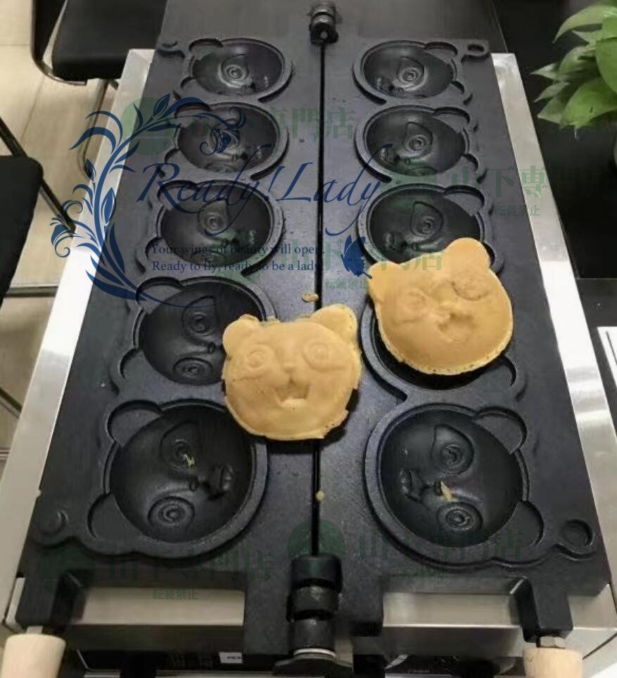電気 クマ型 ワッフルベーカー 小さなクマのワッフルメーカー 5個焼き 単相１0０V 業務用 WWW_NOITHATQUANGTHANH_NET