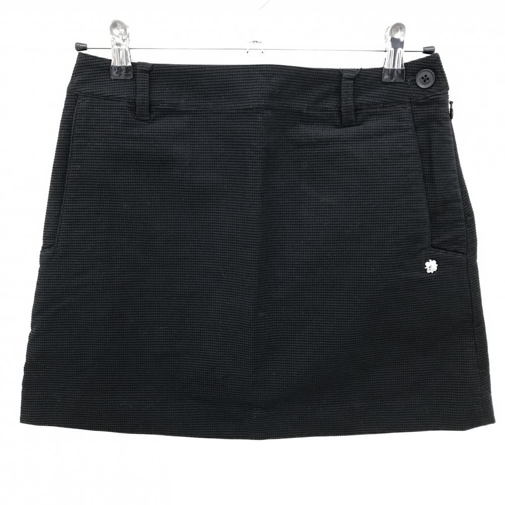 セントアンドリュース スカート 黒 織生地 ストレッチ レディース M ゴルフウェア St ANDREWS