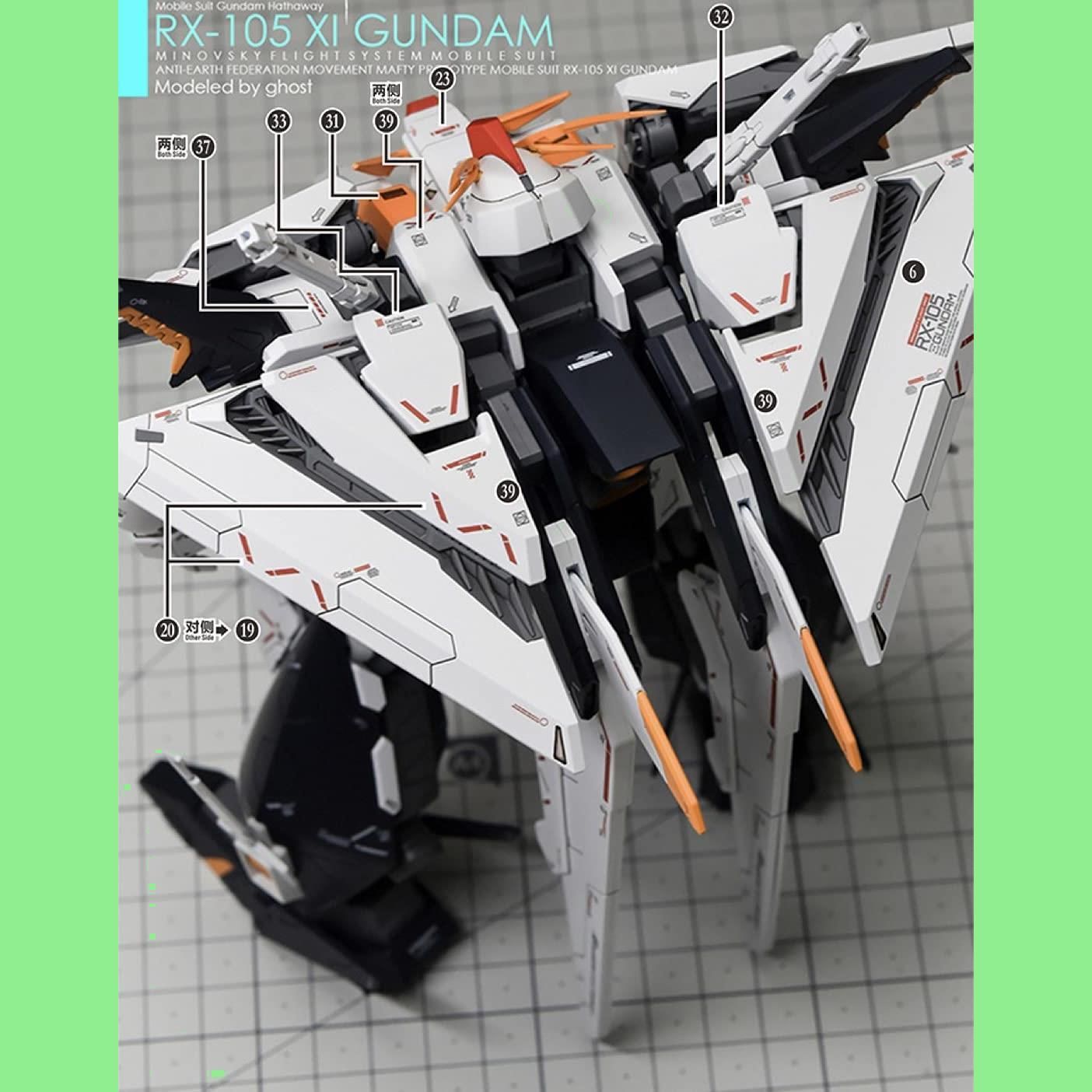 HG Ξガンダム クスィーガンダム 蛍光!! HG RG MG PG RE