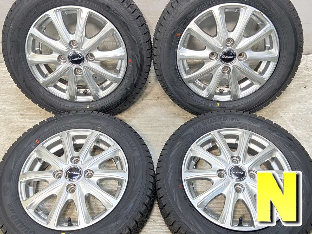 155/65R13 ヨコハマ アイスガード iG70 エクシーダー 13x4.0 45 100-4 