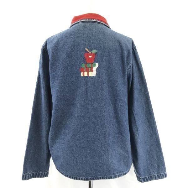 90s/Vintage?☆ケレン ハート/KEREN hart☆リンゴ刺繍/ワッペン