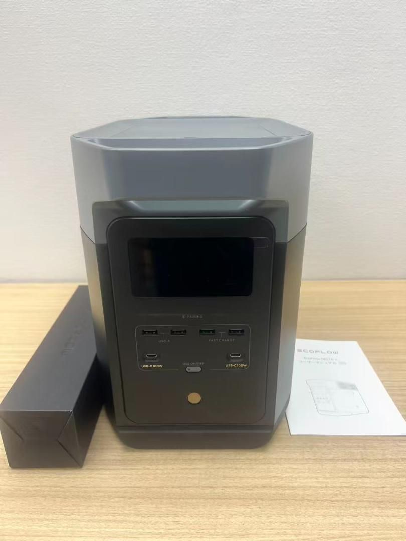 公式認定整備済品】EcoFlow DELTA 2 ポータブル電源 保証付き